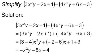 CLASS-6-Algebra-Subtraction-Of-Algebraic-Expression-Horizontal-Method